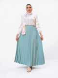 Pleated Skirt (Mint Green)