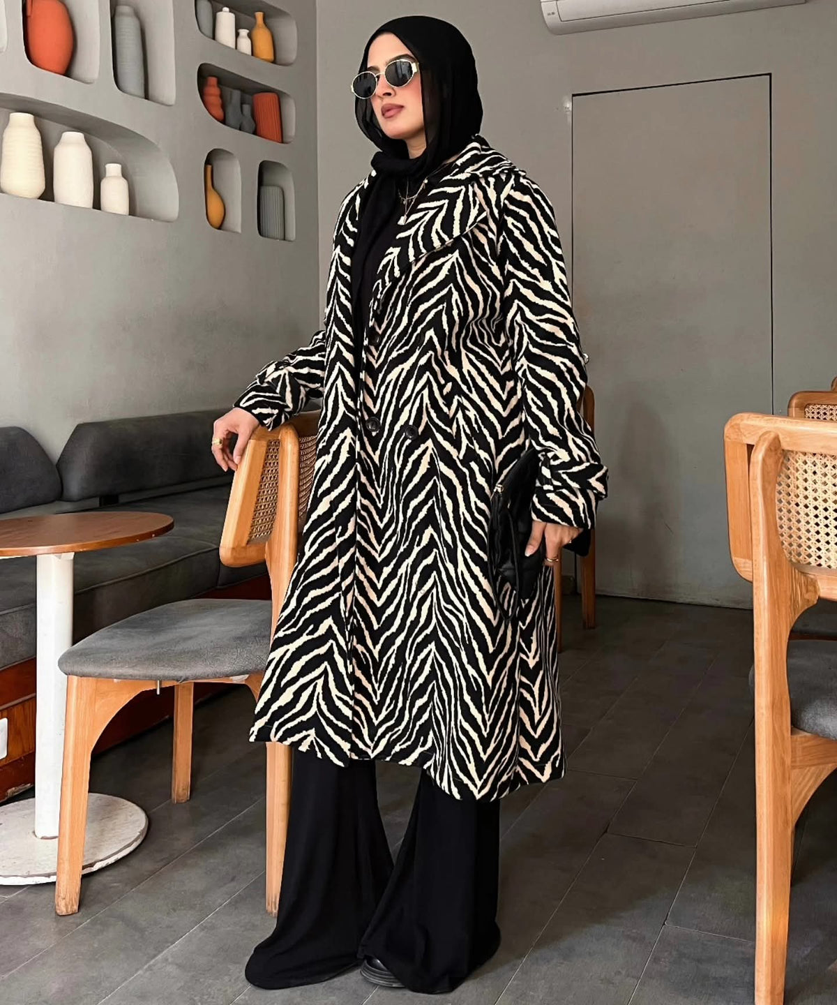Zebra Coat