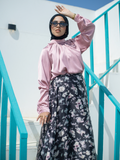 Satin Blouse (Pink)