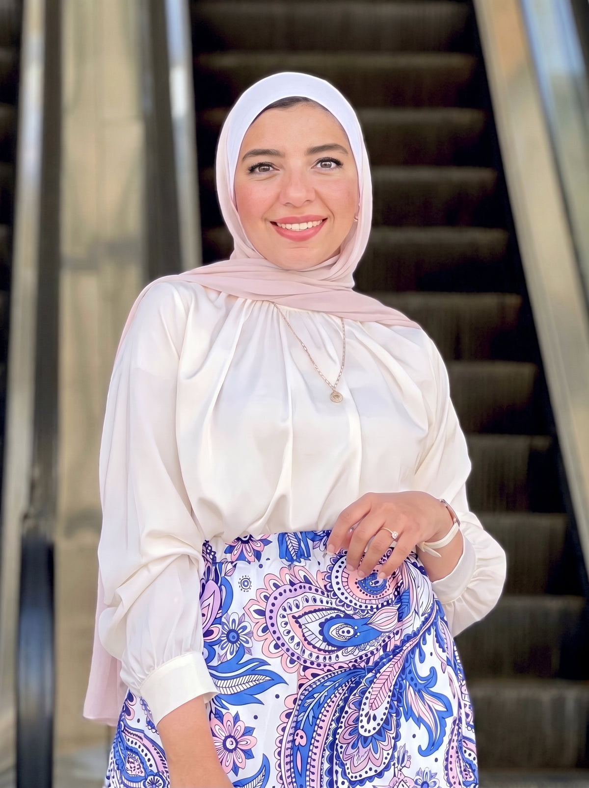 Satin Blouse (OFF White)
